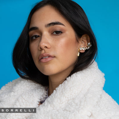 Alma Cuff Earrings - 4EFF18BGCRY