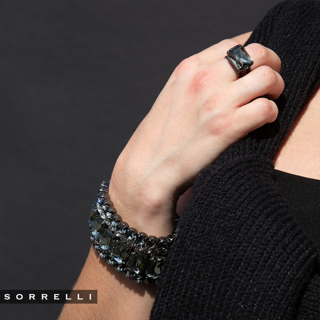 Crystal Zola Stretch Bracelet - 4BFJ40GMBD