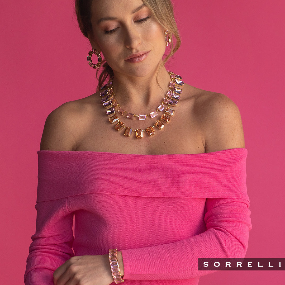 Julianna Emerald Statement Necklace - NFD77BGFSK