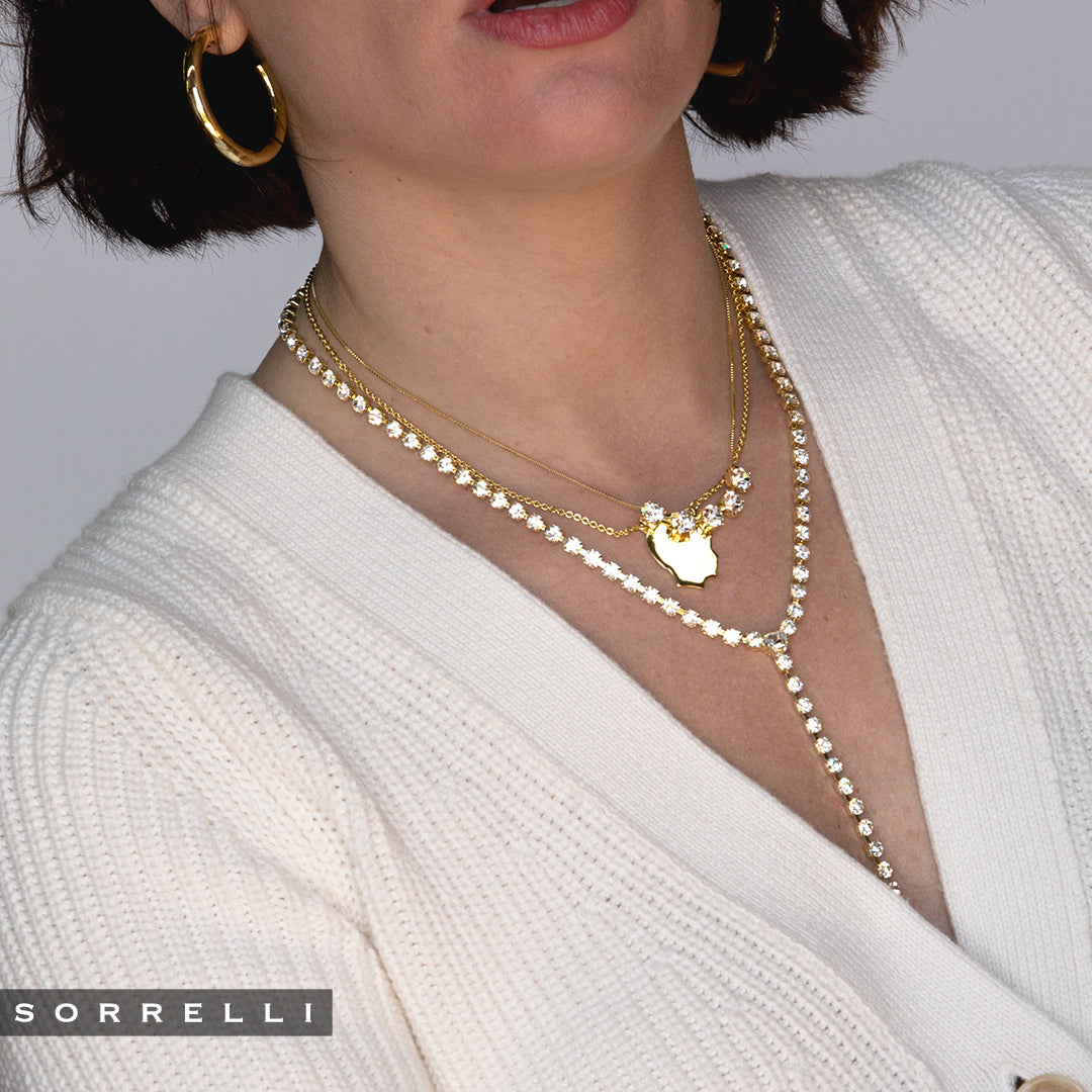 Boy Silhouette Pendant Necklace - 4NFF102BGMTL