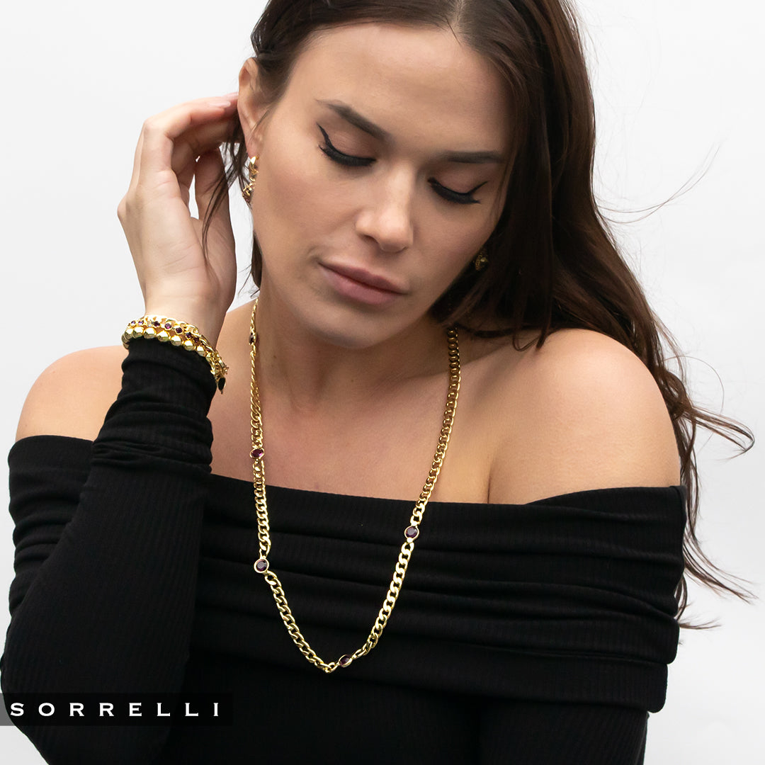 Dewdrop Long Necklace - NFK2BGAM