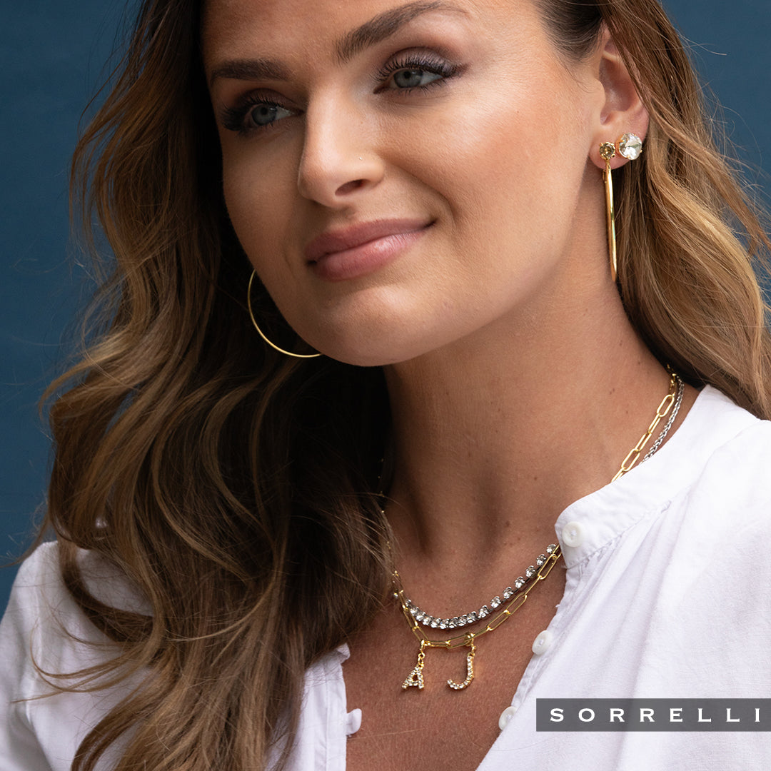 "A" Initial Charm - CFB1BGCRY