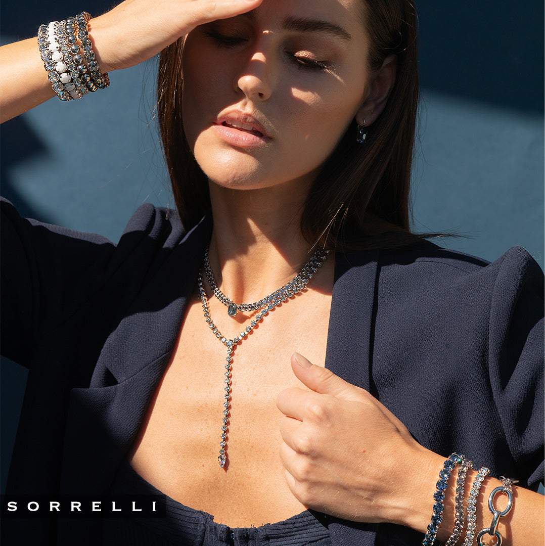 Lena Lariat Long Necklace - 4NFC14PDCRY