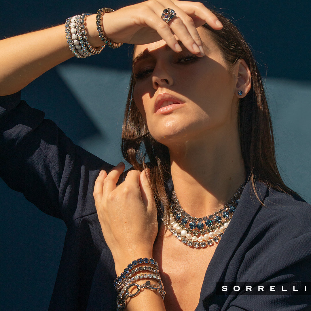 Matilda Layered Tennis Necklace - 4NFL18PDMDP