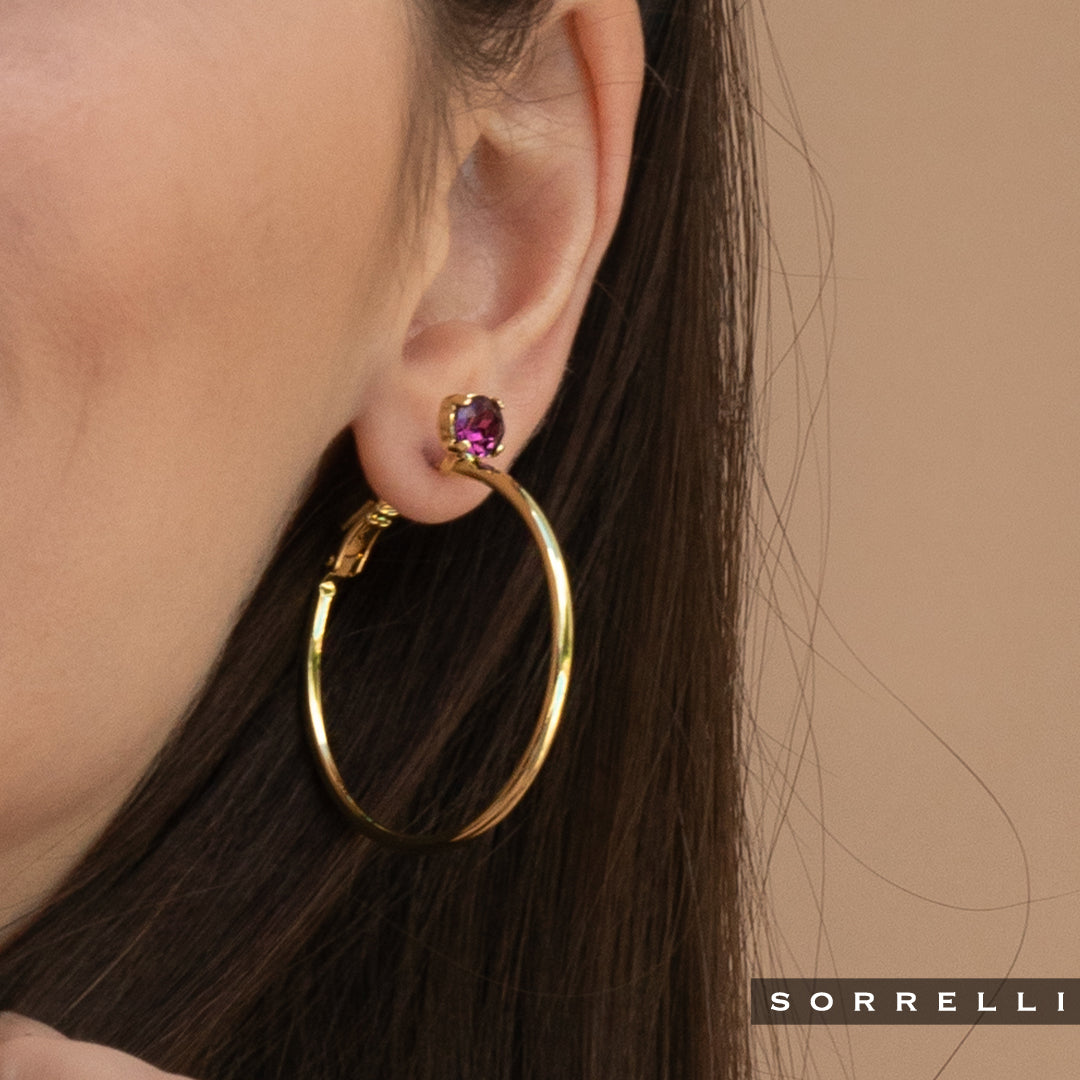 Mini Serafina Hoop Earrings - EFJ1BGMRL