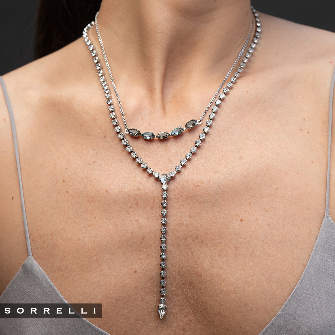 Lena Lariat Long Necklace - 4NFC14PDCRY