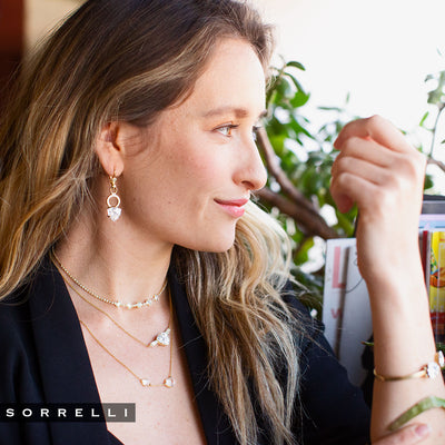 Daniela Dangle Earring - EEB14BGCRY