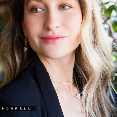 Daniela Dangle Earring - EEB14BGCRY