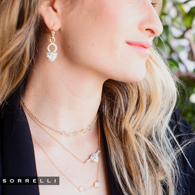 Daniela Dangle Earring - EEB14BGCRY