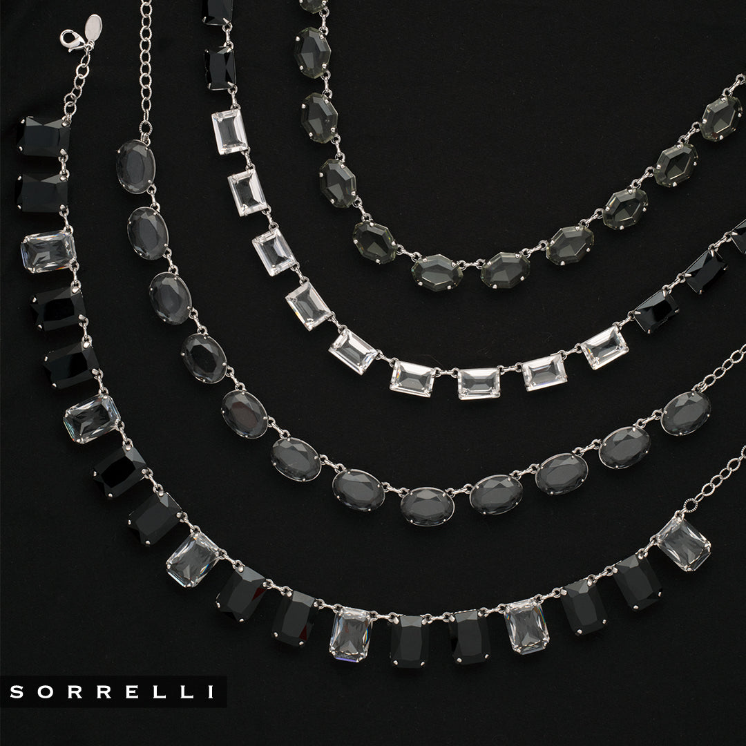 Julianna Mini Emerald Cut Statement Necklace - NFD78PDSNI