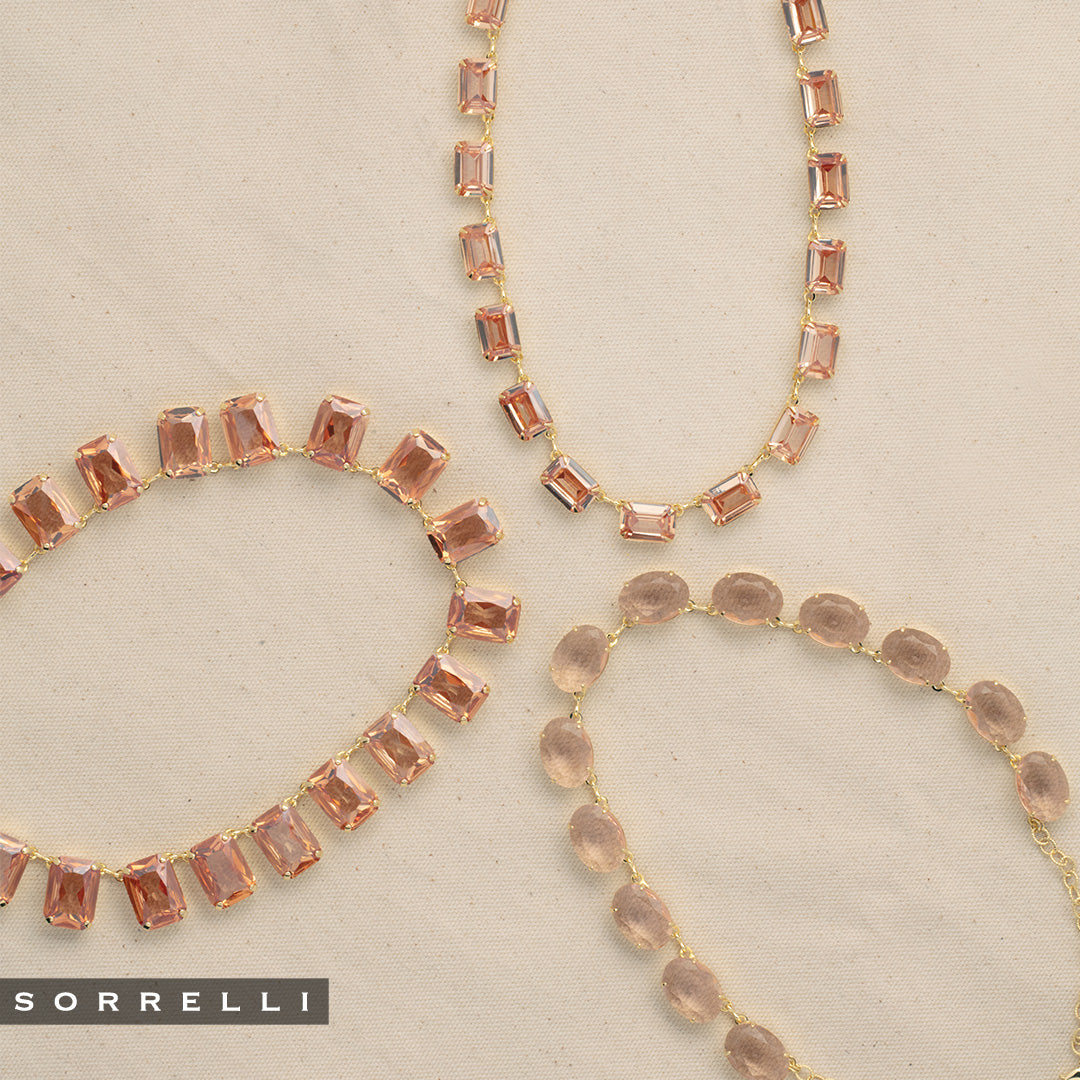 Julianna Mini Emerald Cut Statement Necklace - NFD78BGRSU