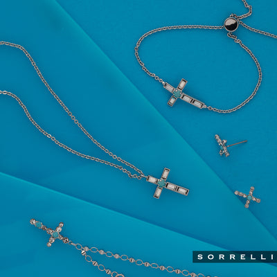 Miley Cross Stud Earring - EEN1PDSTO