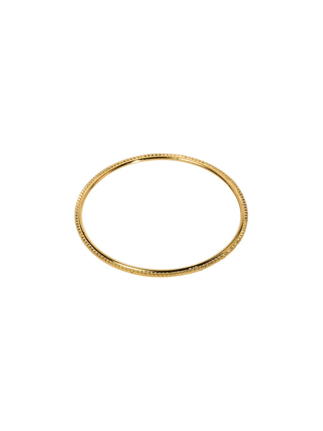 Thin Line Bangle Bracelet - 4BD25BGMTL - <p>From Sorrelli's Bare Metallic collection in our Bright Gold-tone finish.</p>
