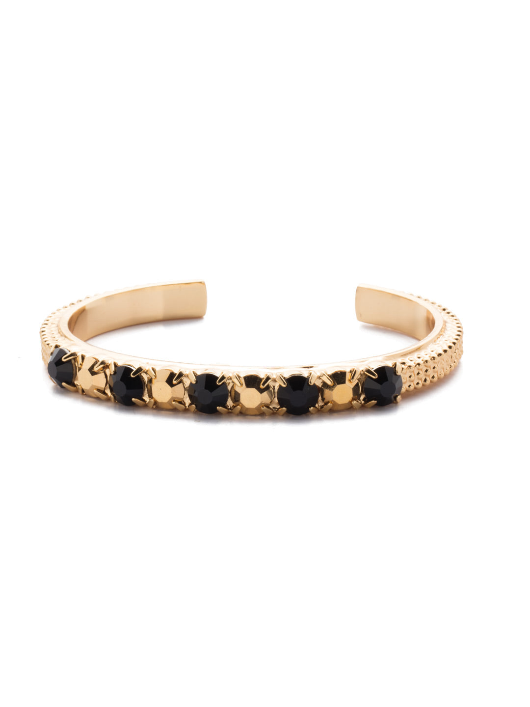 Macy Cuff Bracelet - 4BEN11BGGTR - <p>This crystal cuff is perfect for any day you want to add a little sparkle to make you shine. From Sorrelli's Golden Tradition collection in our Bright Gold-tone finish.</p>