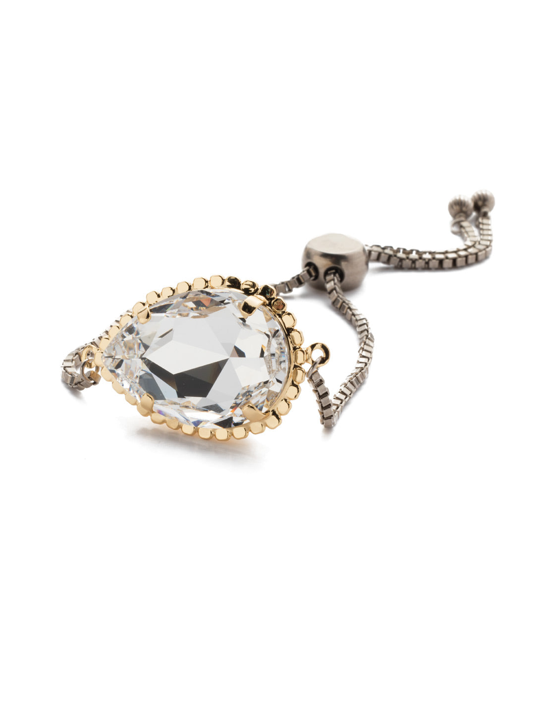 Agatha Slider Bracelet - 4BEP33MXCRY - <p>Stun when you slip the Agatha Slider Bracelet onto your wrist. The statement pear crystal is supported by fashionable metal detail. From Sorrelli's Crystal collection in our Mixed Metal finish.</p>