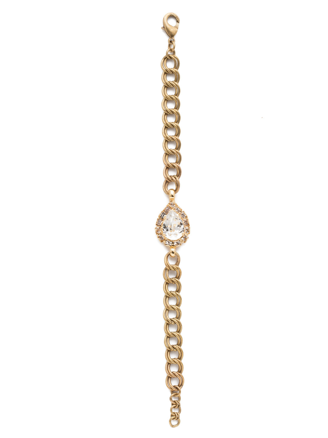 Mallory Tennis Bracelet - 4BET2MXCRY - <p>Our Mallory Tennis Bracelet is just the piece for when you want to show off edgy metal detail and sparkle too. Its center signature pearl crystal is a standout. From Sorrelli's Crystal collection in our Mixed Metal finish.</p>
