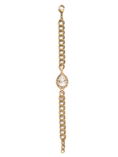 Mallory Tennis Bracelet - 4BET2MXCRY - <p>Our Mallory Tennis Bracelet is just the piece for when you want to show off edgy metal detail and sparkle too. Its center signature pearl crystal is a standout. From Sorrelli's Crystal collection in our Mixed Metal finish.</p>