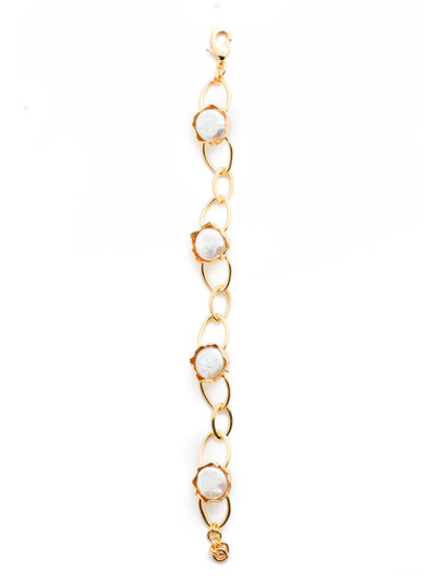 Nairobi Tennis Bracelet - 4BEU1BGMDP - <p>Fasten on our Nairobi Tennis Bracelet for loops of metal dotted with classic freshwater pearls framed in edgy metalwork. It's extra-special. From Sorrelli's Modern Pearl collection in our Bright Gold-tone finish.</p>
