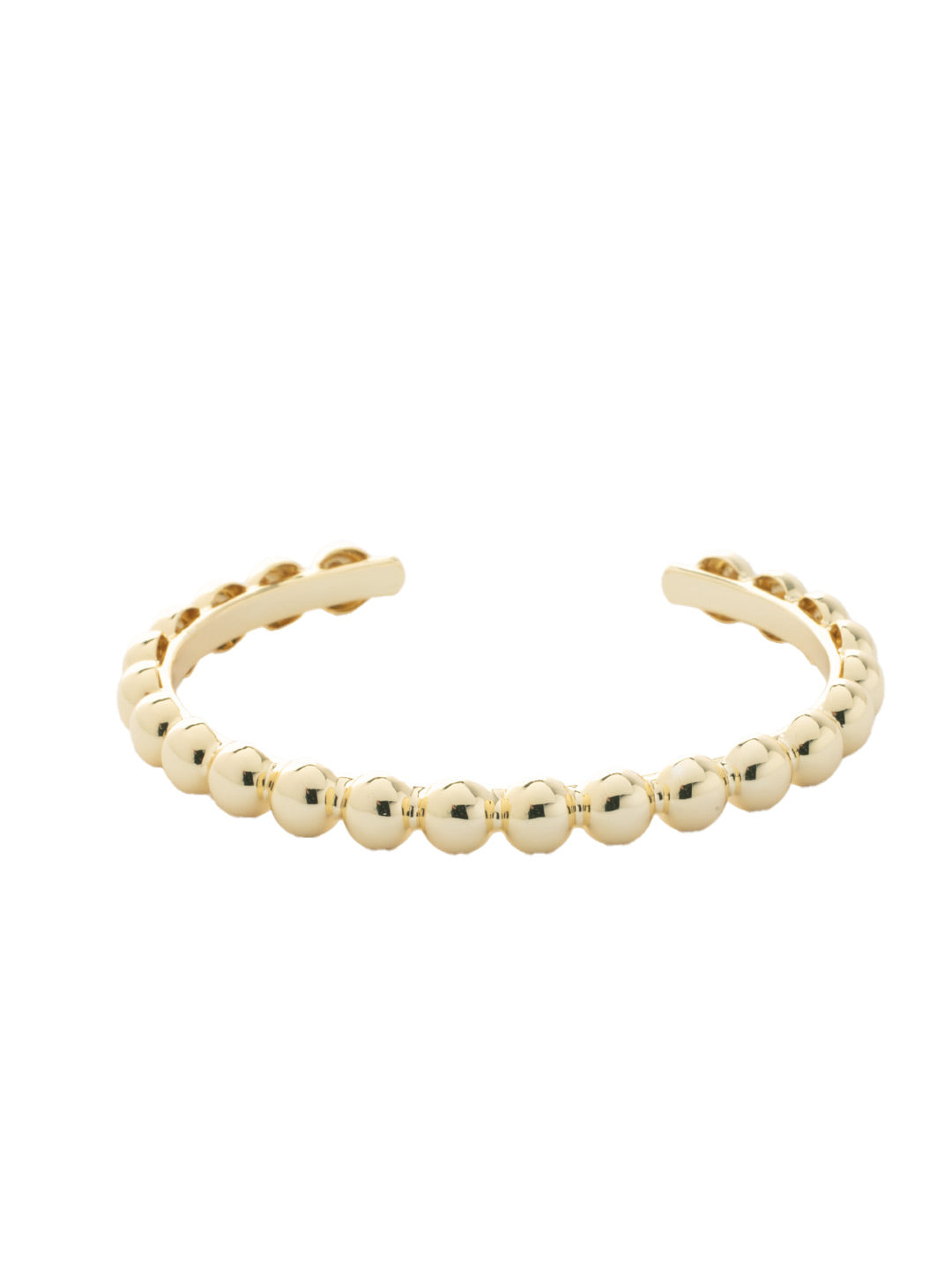 Bauble Cuff Bracelet - 4BFL11BGMTL - <p>The Bauble Cuff Bracelet features round metal studs on an adjustable cuff. From Sorrelli's Bare Metallic collection in our Bright Gold-tone finish.</p>