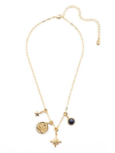 Leo Charm - 4CEU4BGMTL - What's you sign? Celebrate your astrological sign Leo with one of these beautiful medallion like charms. Each charm can be easily attached to one of our favorite Sorelli chain necklaces. From Sorrelli's Bare Metallic collection in our Bright Gold-tone finish.