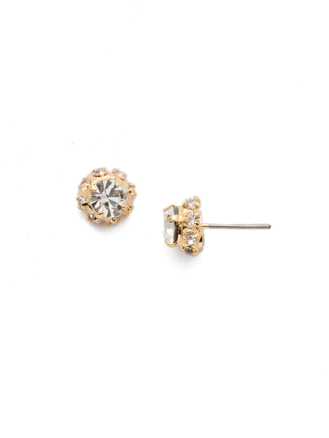 Winslow Stud Earrings - 4EET12BGCRY - <p>Our Winslow Stud Earrings are multi-faceted sparklers. They're must-haves crystal fans can wear every day. From Sorrelli's Crystal collection in our Bright Gold-tone finish.</p>