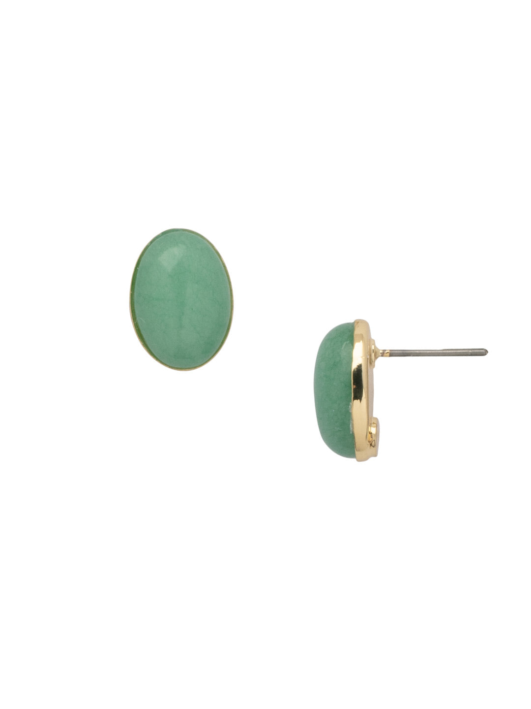 Ava and Aiden Gold Tone Blue Semi Precious Stone Cluster Stud Earrings NWT  | eBay
