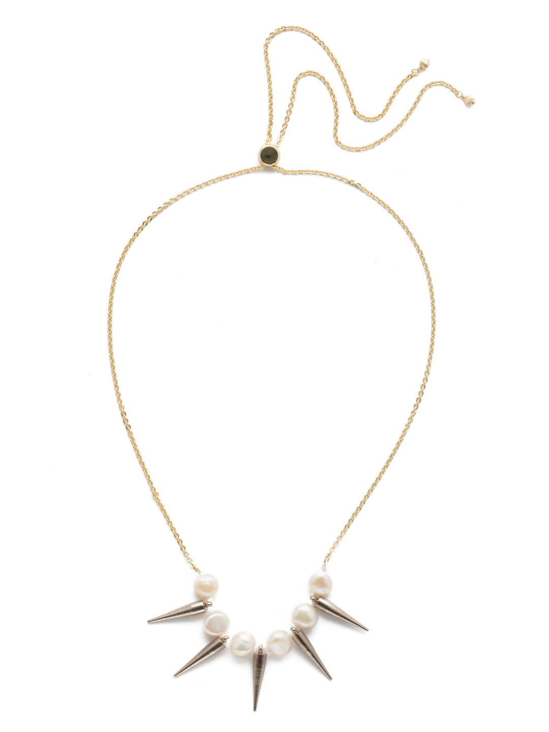 Hera Classic Necklace Tennis Necklace - 4NEF13MXMDP - <p>Pair this trendy adjustable necklace with style staples. A mix of soft and hard elements, it's a testament to your multi-dimensional personality. From Sorrelli's Modern Pearl collection in our Mixed Metal finish.</p>