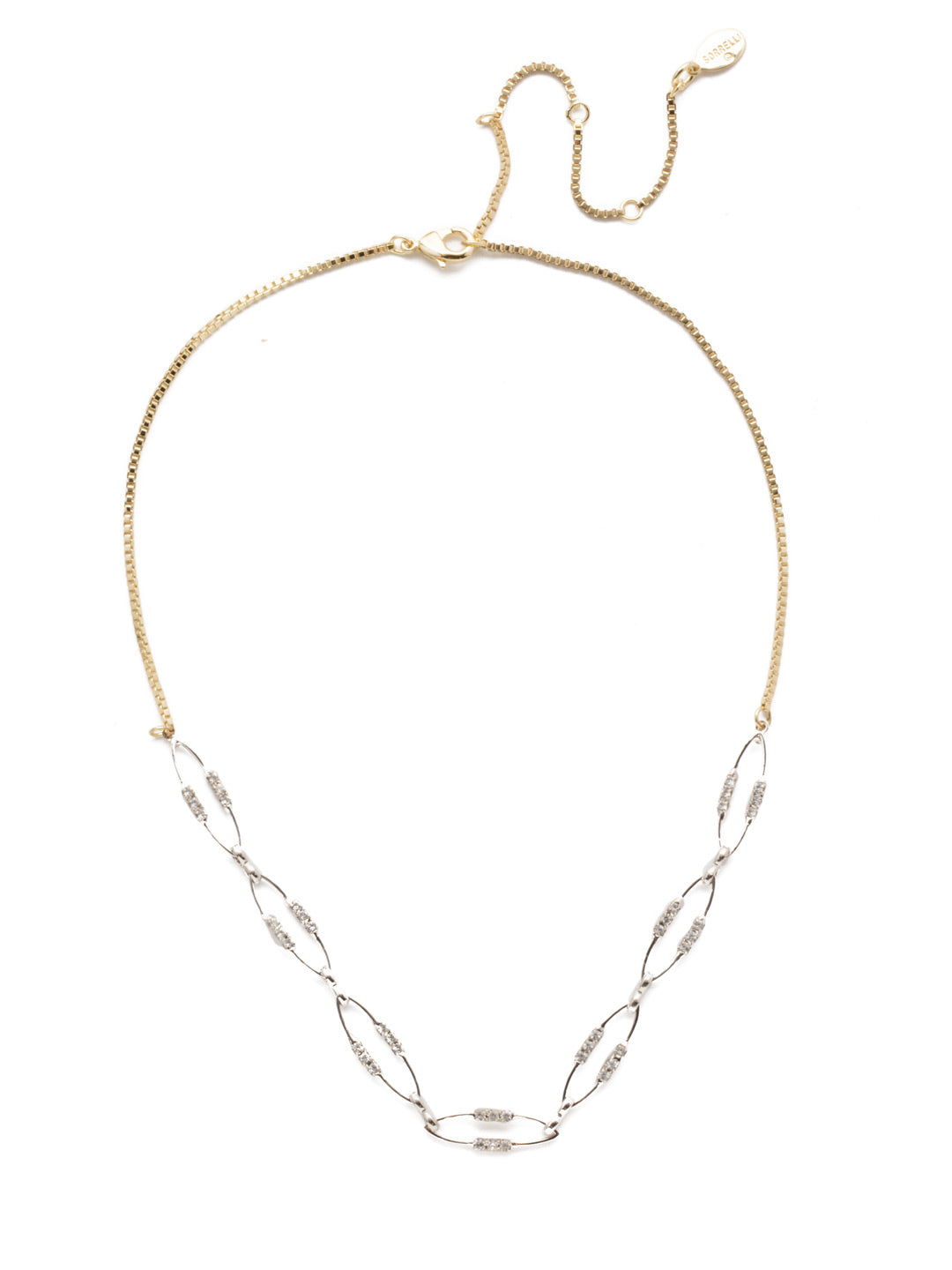 Product Image: Iliana Elipse Crystal Tennis Necklace