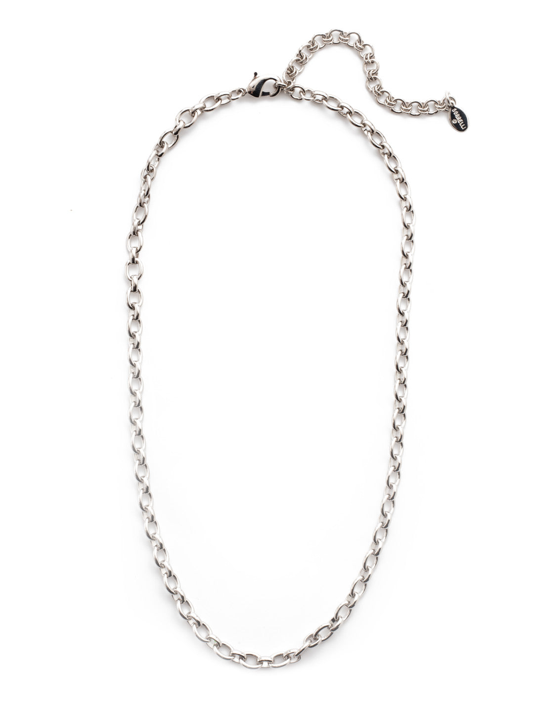 Maci Tennis Necklace - 4NEU94RHCRY - <p>The Maci Tennis Necklace is a little chunky but a simple stunner you can wear for years and years to come. From Sorrelli's Crystal collection in our Palladium Silver-tone finish.</p>
