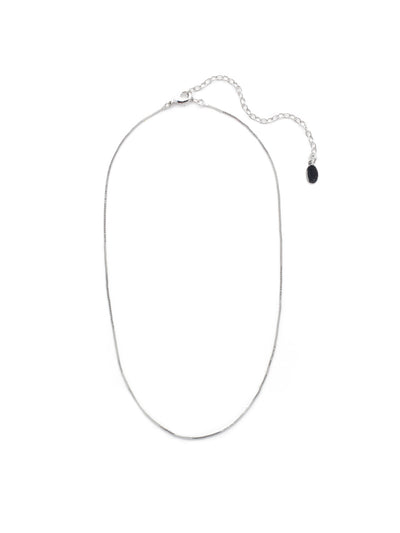 Millie Choker Necklace - 4NEV10PDMTL - <p>The Millie Choker Necklace is the perfect delicate chain that goes with everything. From Sorrelli's Bare Metallic collection in our Palladium finish.</p>