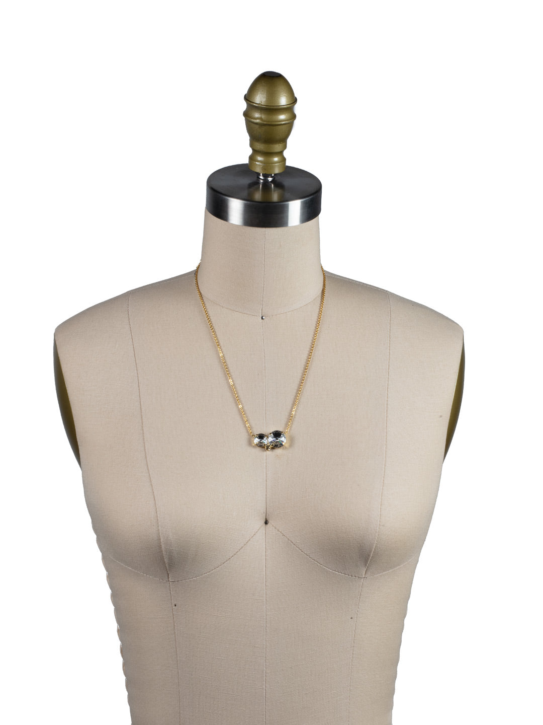 Nadine Trio Pendant Necklace - 4NEZ17BGCRY