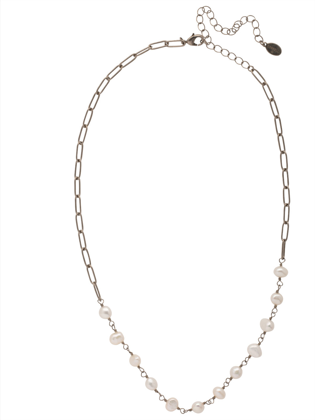 Product Image: Jacinda Pearl Tennis Necklace