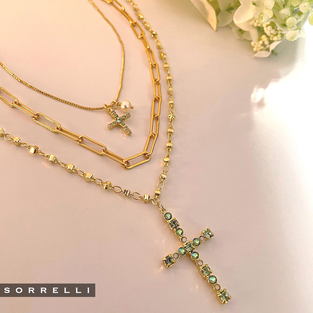 Joelle Cross Pendant Necklace - NEX8BGSGR
