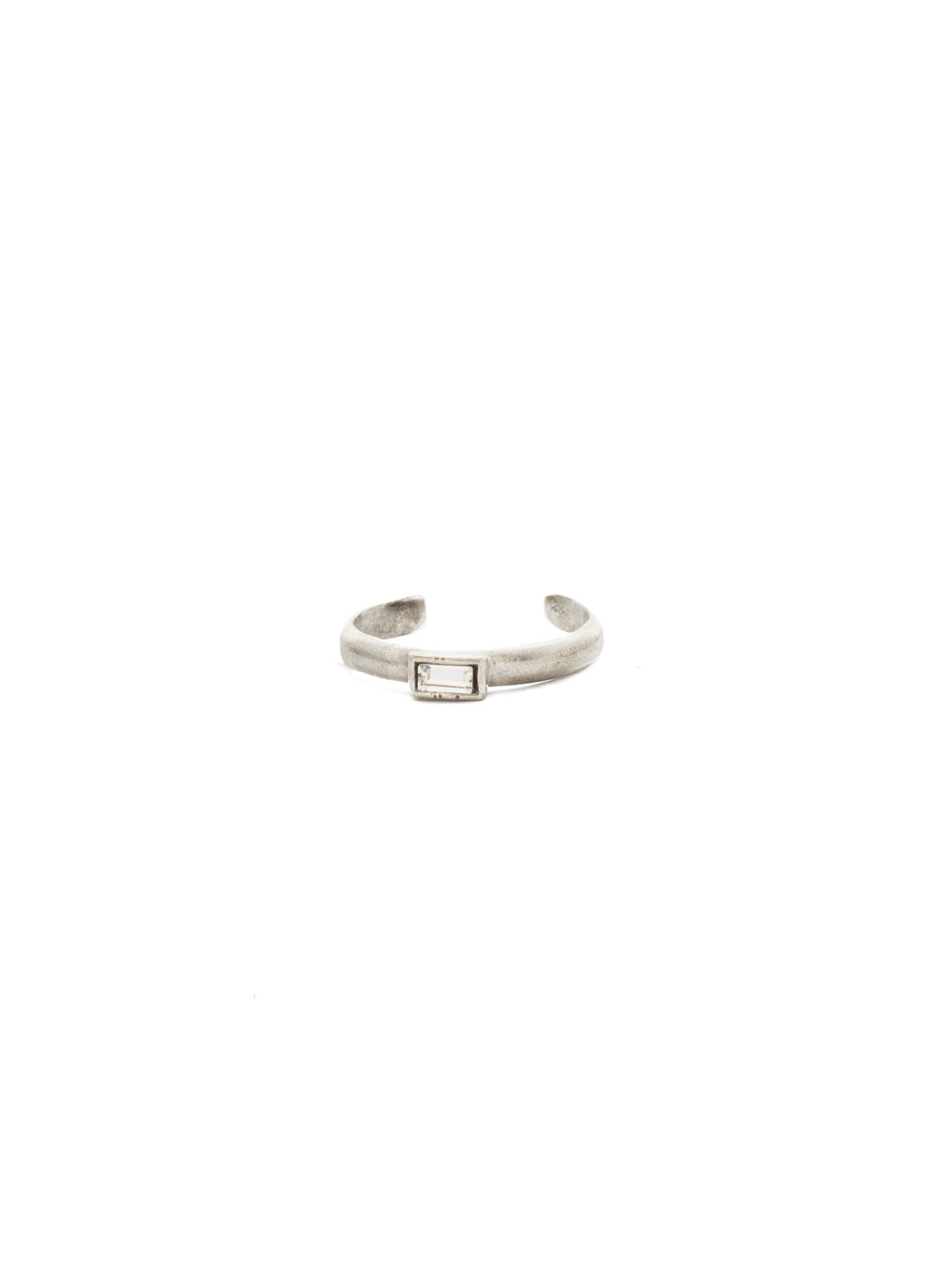 Letita Band Ring - 6RB4ASCAL - A classic Sorrelli style to make a statement or wear everyday. From Sorrelli's Calla Lily collection in our Antique Silver-tone finish.