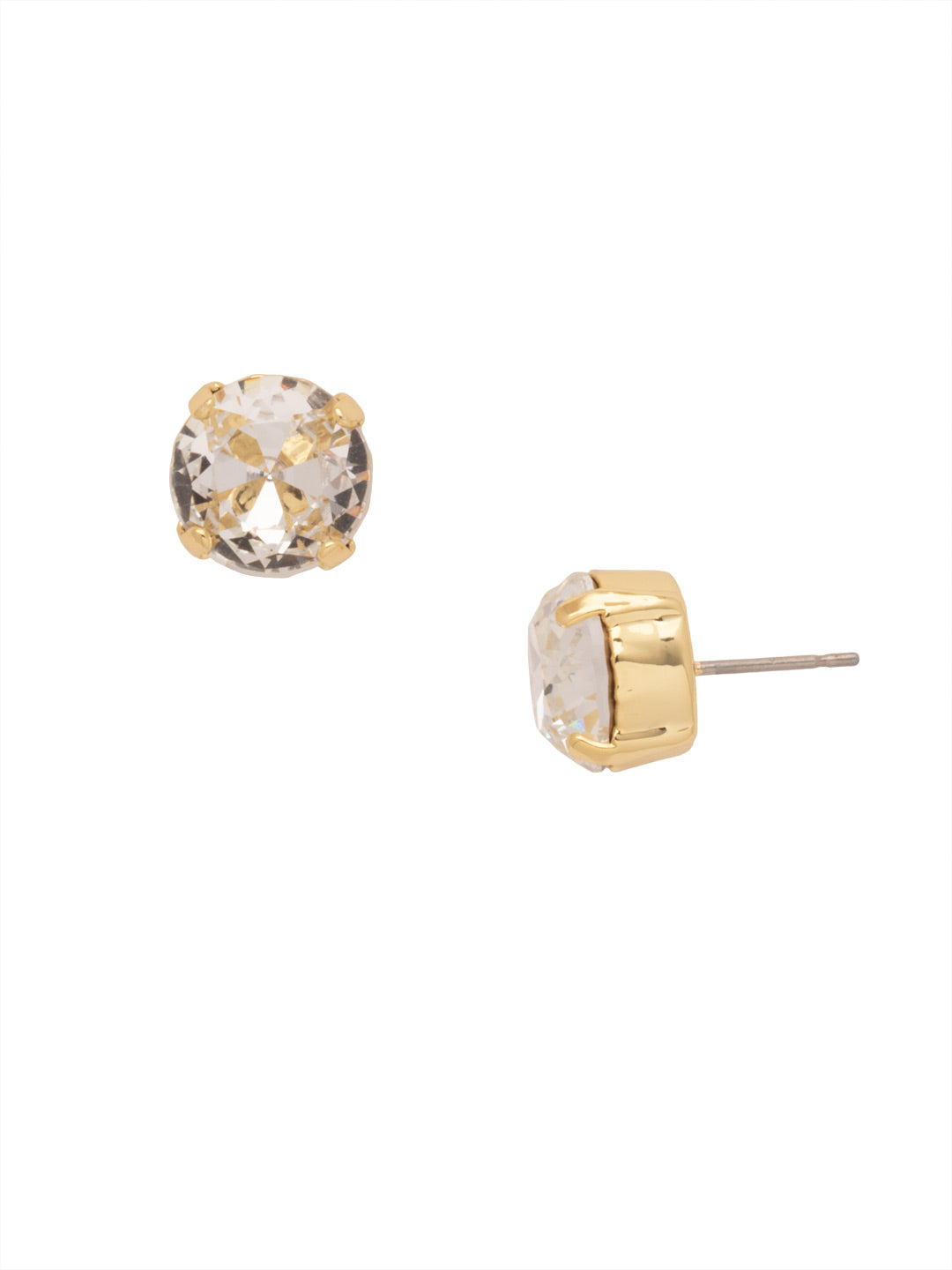 London Stud Earrings - 8EA14BGCRY - <p>Everyone needs a great pair of studs. Add some classic sparkle to any occasion with these stud earrings. Need help picking a stud? <a href="https://www.sorrelli.com/blogs/sisterhood/round-stud-earrings-101-a-rundown-of-sizes-styles-and-sparkle">Check out our size guide!</a>. From Sorrelli's Crystal collection in our Bright Gold-tone finish.</p>