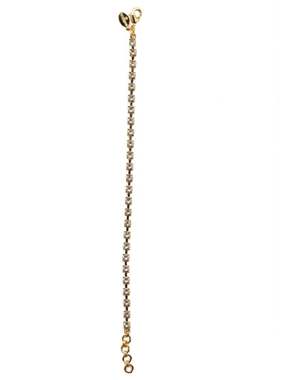 Marnie Anklet - AFA2BGCRY - <p>Our classic crystal tennis style is re-imagined as a fun ankle bracelet. Adjustable and secured with a lobster claw clasp, the Marnie Anklet pairs perfect with the rest of the matching Marnie styles. From Sorrelli's Crystal collection in our Bright Gold-tone finish.</p>