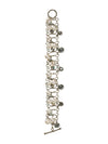 Clustered Crystal and Bead Layered Bracelet