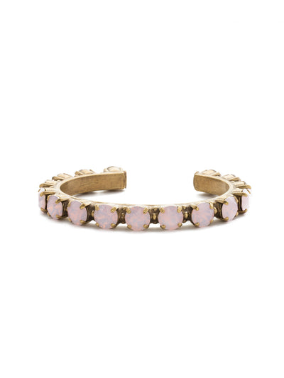 Riveting Romance Cuff Bracelet - BCL23AGROW - <p>Truly antique-inspired, this piece can be mixed and matched in so many ways. Wear it with a vintage inspired outfit, or add a twist to a modern trend. This piece will match with everything! From Sorrelli's Rose Water collection in our Antique Gold-tone finish.</p>