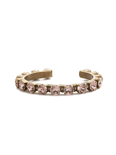 Riveting Romance Cuff Bracelet - BCL23AGVIN - <p>Truly antique-inspired, this piece can be mixed and matched in so many ways. Wear it with a vintage inspired outfit, or add a twist to a modern trend. This piece will match with everything! From Sorrelli's Vintage Rose collection in our Antique Gold-tone finish.</p>