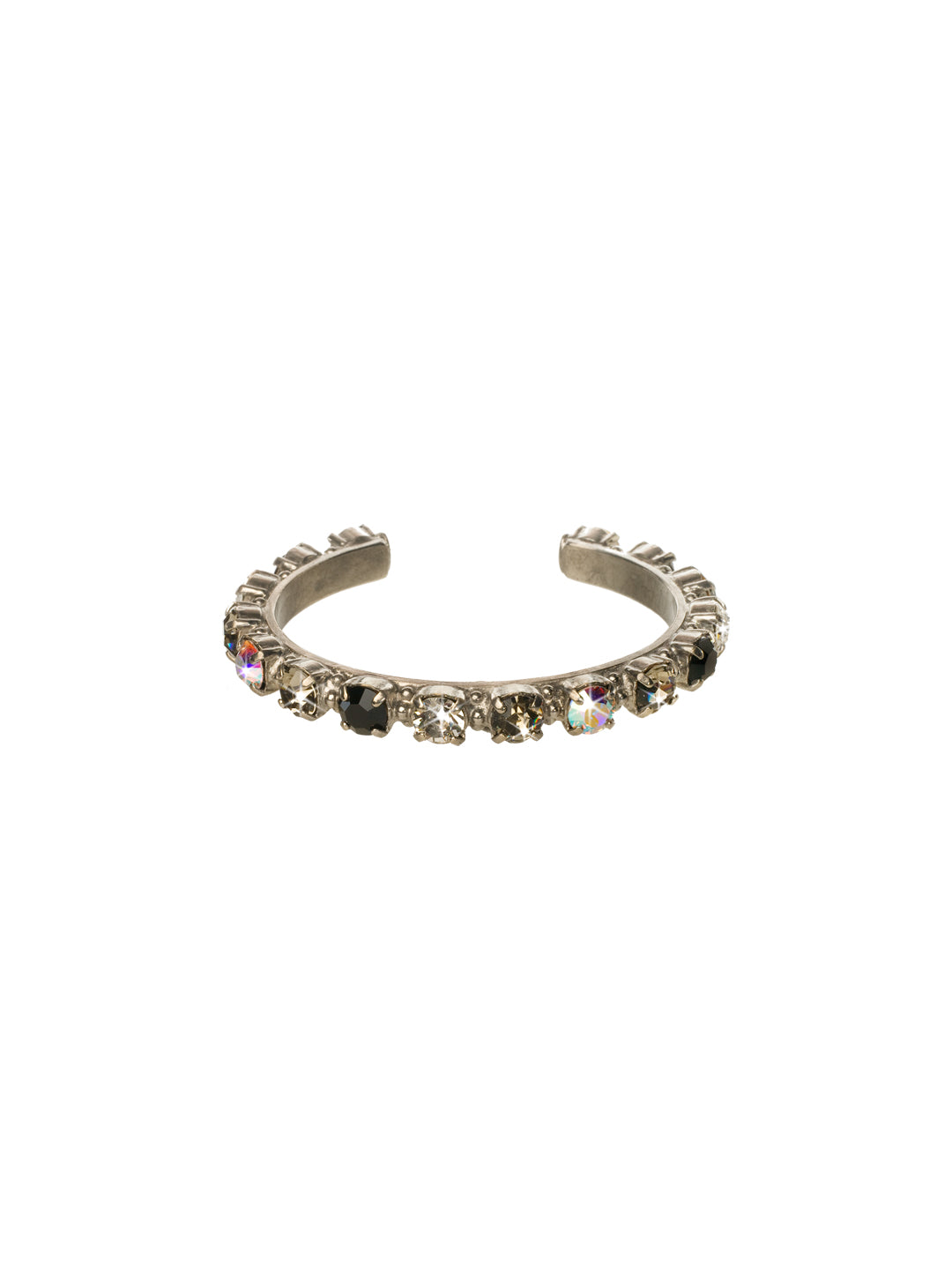 Riveting Romance Cuff Bracelet - BCL23ASEM - <p>Truly antique-inspired, this piece can be mixed and matched in so many ways. Wear it with a vintage inspired outfit, or add a twist to a modern trend. This piece will match with everything! From Sorrelli's Evening Moon collection in our Antique Silver-tone finish.</p>