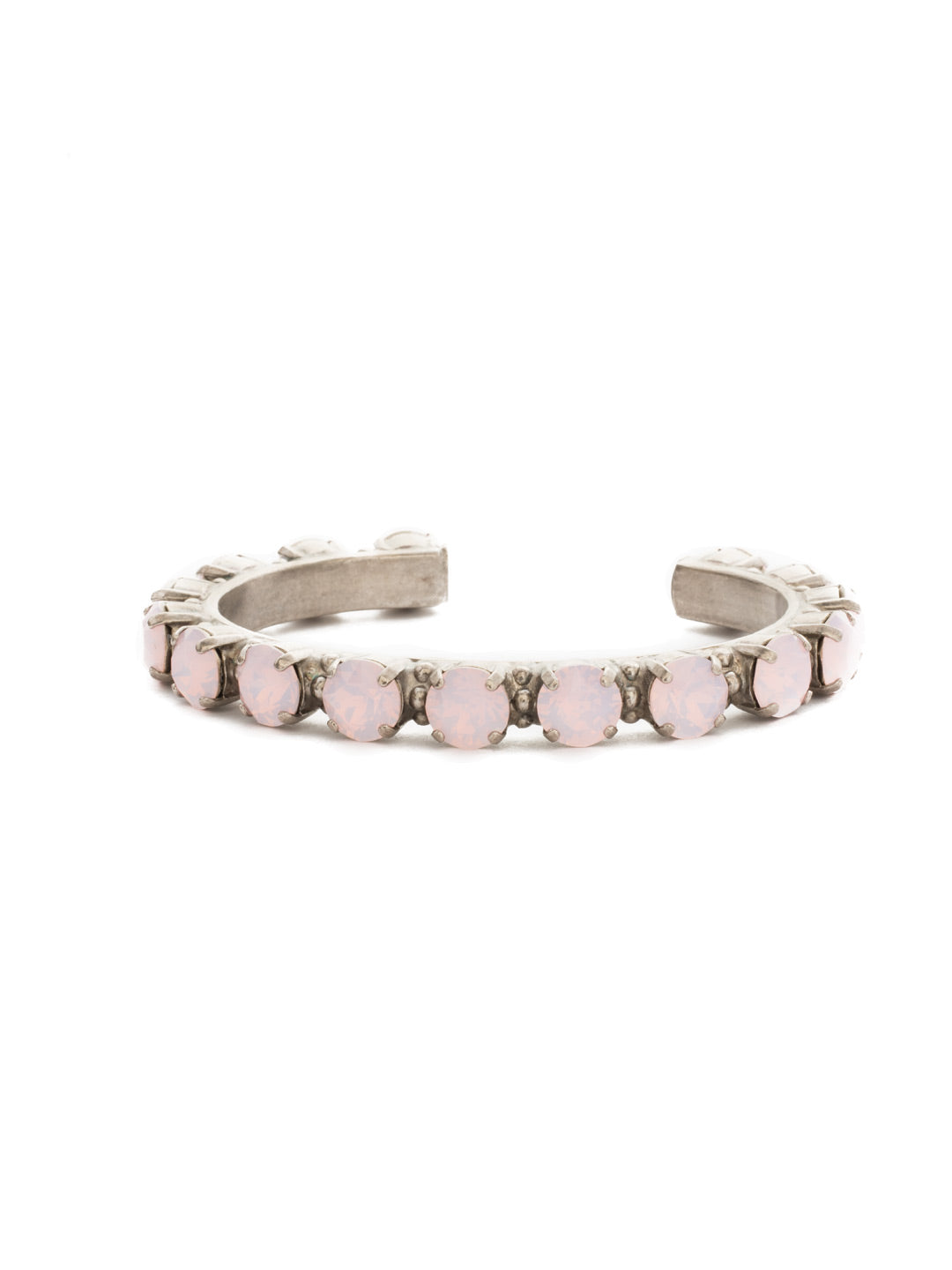 Riveting Romance Cuff Bracelet - BCL23ASROW - <p>Truly antique-inspired, this piece can be mixed and matched in so many ways. Wear it with a vintage inspired outfit, or add a twist to a modern trend. This piece will match with everything! From Sorrelli's Rose Water collection in our Antique Silver-tone finish.</p>