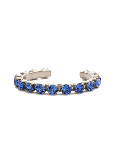 Riveting Romance Cuff Bracelet - BCL23ASSAP - <p>Truly antique-inspired, this piece can be mixed and matched in so many ways. Wear it with a vintage inspired outfit, or add a twist to a modern trend. This piece will match with everything! From Sorrelli's Sapphire collection in our Antique Silver-tone finish.</p>