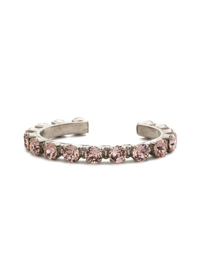 Riveting Romance Cuff Bracelet - BCL23ASVIN - <p>Truly antique-inspired, this piece can be mixed and matched in so many ways. Wear it with a vintage inspired outfit, or add a twist to a modern trend. This piece will match with everything! From Sorrelli's Vintage Rose collection in our Antique Silver-tone finish.</p>