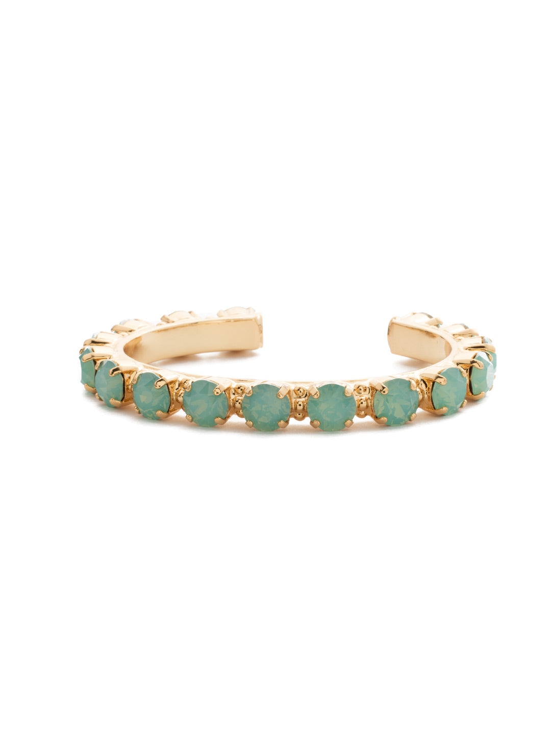 Riveting Romance Cuff Bracelet - BCL23BGPAC - <p>Truly antique-inspired, this piece can be mixed and matched in so many ways. Wear it with a vintage inspired outfit, or add a twist to a modern trend. This piece will match with everything! From Sorrelli's Pacific Opal collection in our Bright Gold-tone finish.</p>