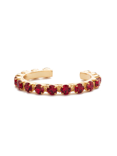 Riveting Romance Cuff Bracelet - BCL23BGSI - <p>Truly antique-inspired, this piece can be mixed and matched in so many ways. Wear it with a vintage inspired outfit, or add a twist to a modern trend. This piece will match with everything! From Sorrelli's Siam collection in our Bright Gold-tone finish.</p>