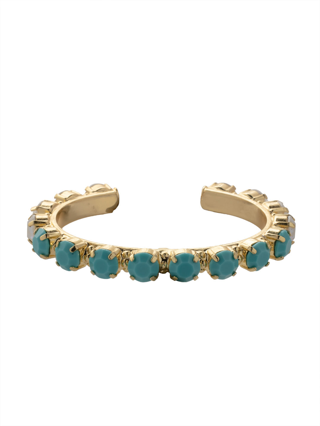 Riveting Romance Cuff Bracelet - BCL23BGSTO - <p>Truly antique-inspired, this piece can be mixed and matched in so many ways. Wear it with a vintage inspired outfit, or add a twist to a modern trend. This piece will match with everything! From Sorrelli's Santorini collection in our Bright Gold-tone finish.</p>