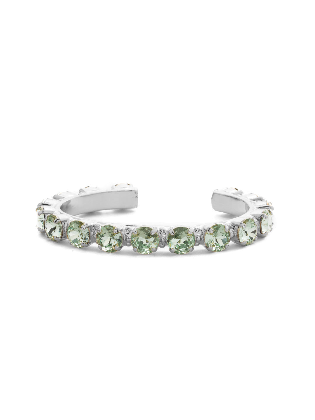 Riveting Romance Cuff Bracelet - BCL23PDMIN - <p>Truly antique-inspired, this piece can be mixed and matched in so many ways. Wear it with a vintage inspired outfit, or add a twist to a modern trend. This piece will match with everything! From Sorrelli's Mint collection in our Palladium finish.</p>