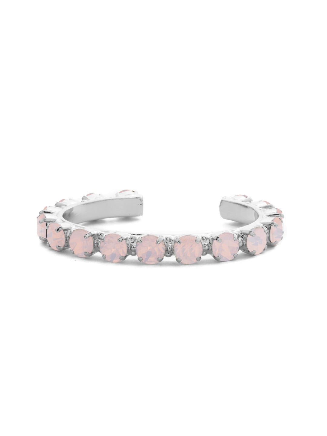Riveting Romance Cuff Bracelet - BCL23PDROW - <p>Truly antique-inspired, this piece can be mixed and matched in so many ways. Wear it with a vintage inspired outfit, or add a twist to a modern trend. This piece will match with everything! From Sorrelli's Rose Water collection in our Palladium finish.</p>