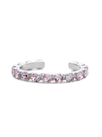 Riveting Romance Cuff Bracelet - BCL23PDVI - <p>Truly antique-inspired, this piece can be mixed and matched in so many ways. Wear it with a vintage inspired outfit, or add a twist to a modern trend. This piece will match with everything! From Sorrelli's Violet collection in our Palladium finish.</p>