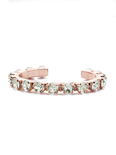 Riveting Romance Cuff Bracelet - BCL23RGLAQ - <p>Truly antique-inspired, this piece can be mixed and matched in so many ways. Wear it with a vintage inspired outfit, or add a twist to a modern trend. This piece will match with everything! From Sorrelli's Light Aqua collection in our Rose Gold-tone finish.</p>